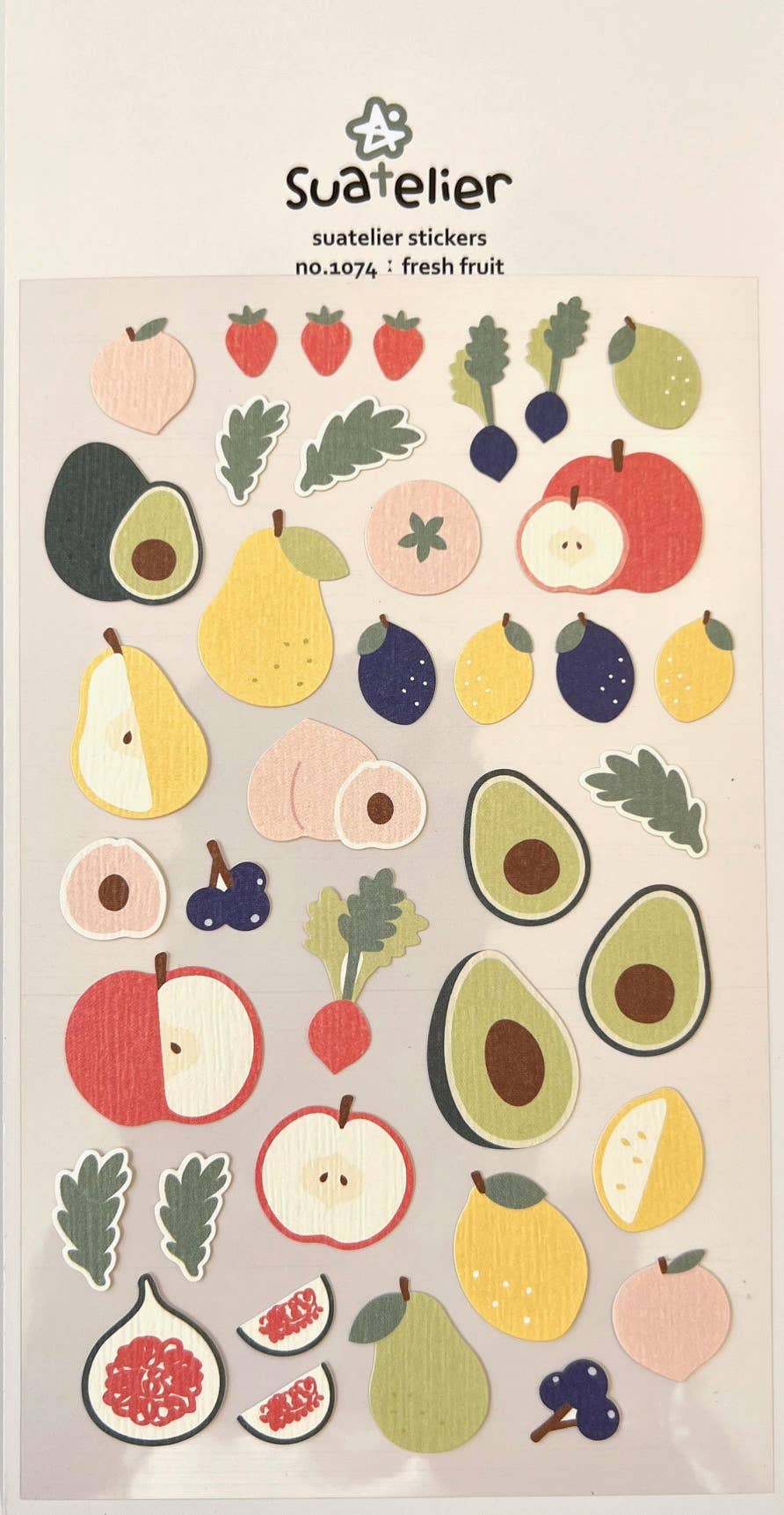 Fresh Fruit sticker sheet