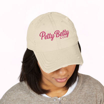 Petty Betty &amp; Co. Distressed Hat