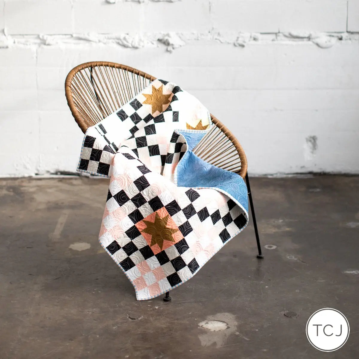 Campfire Glow Quilt Pattern - Printed