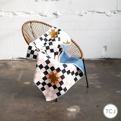 Campfire Glow Quilt Pattern - Printed