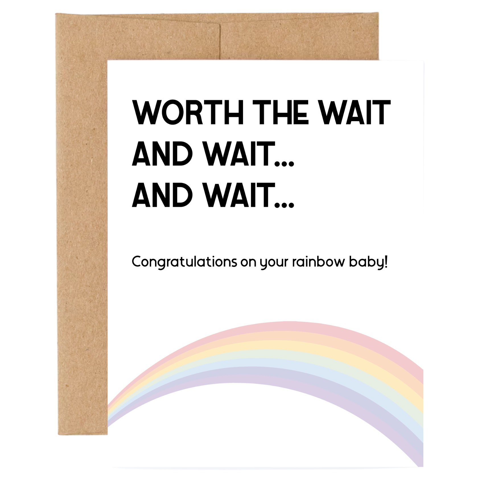 Rainbow Baby Card