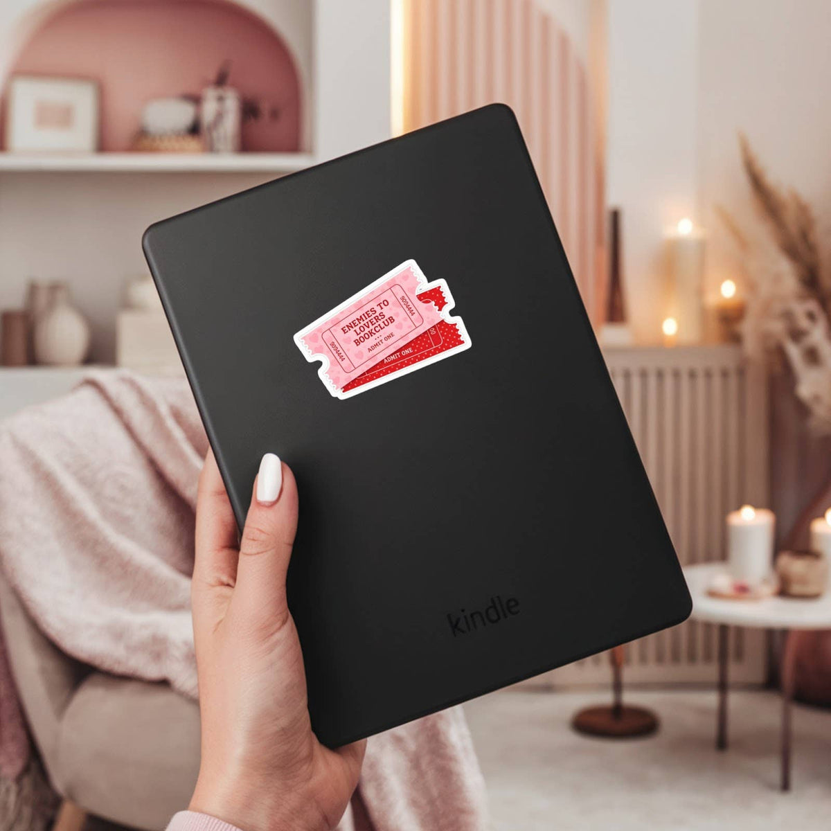 Enemies to Lovers Book Club Sticker | Romance Reader Gift