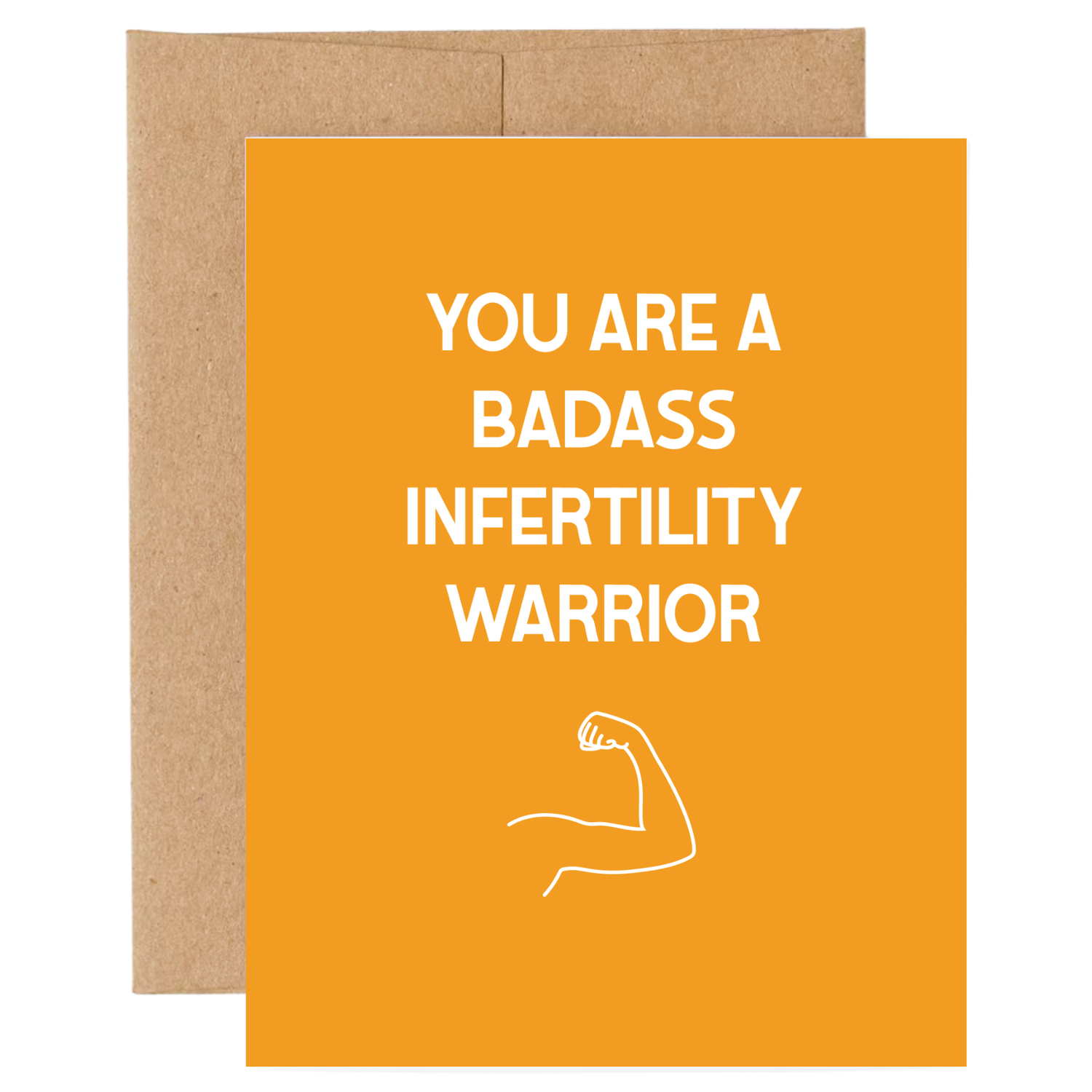 Infertility Warrior Card