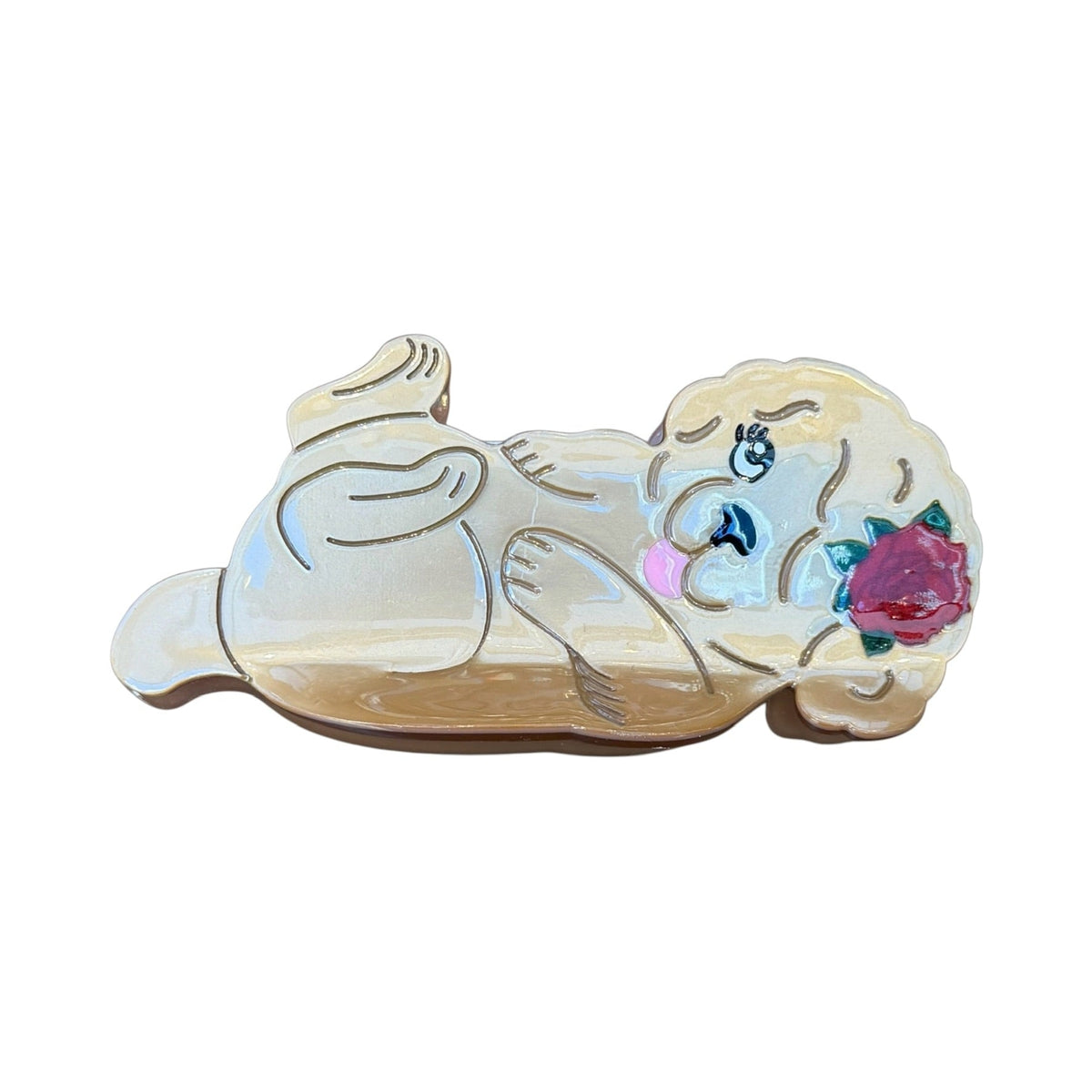 Doodle Hair Claw