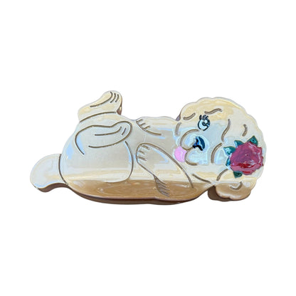 Doodle Hair Claw