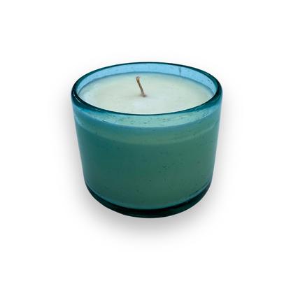 Atitlán Sunrise Candle – Handblown Glass Meets Handcrafted Fragrance