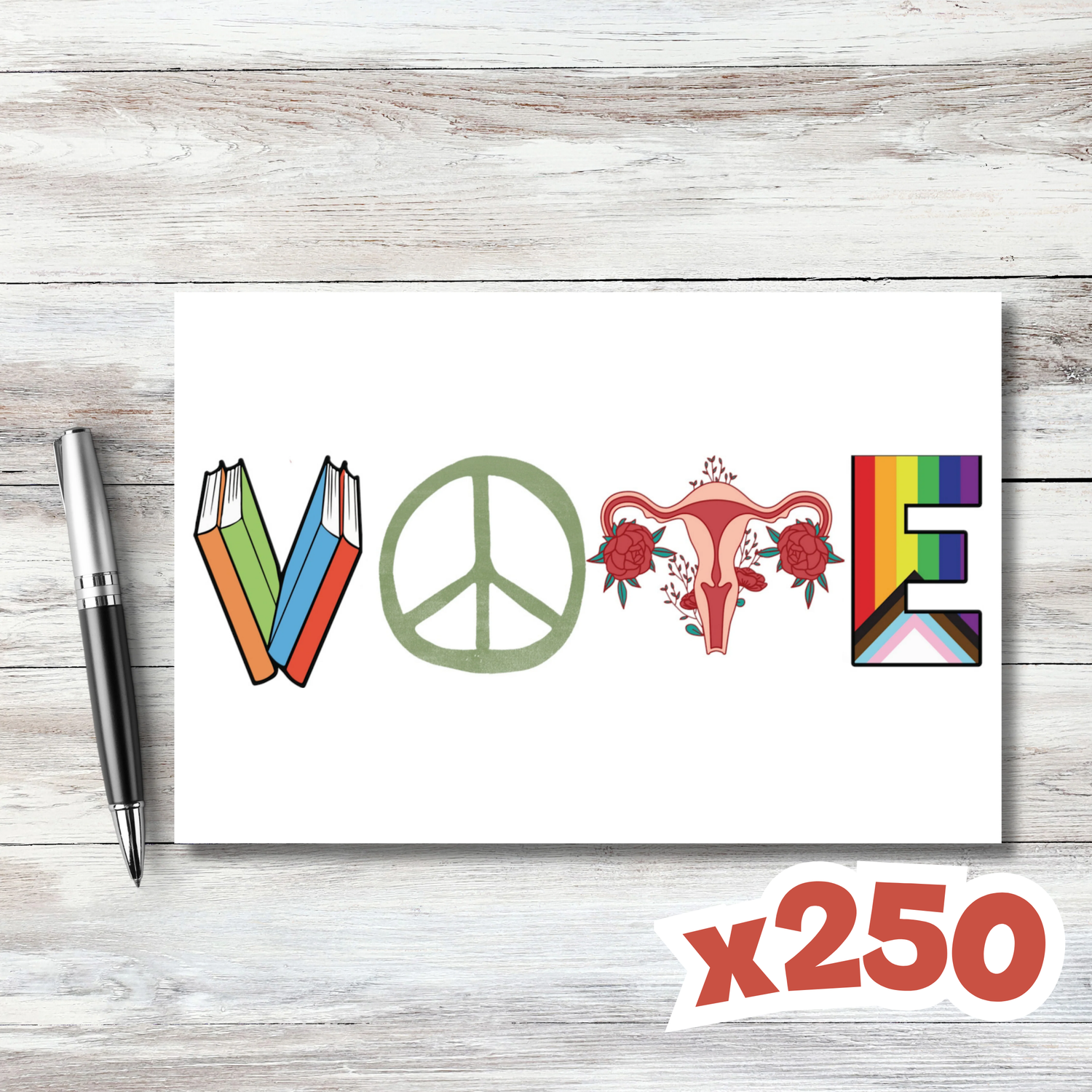 Postcards to Voters: Vote Political Postcard