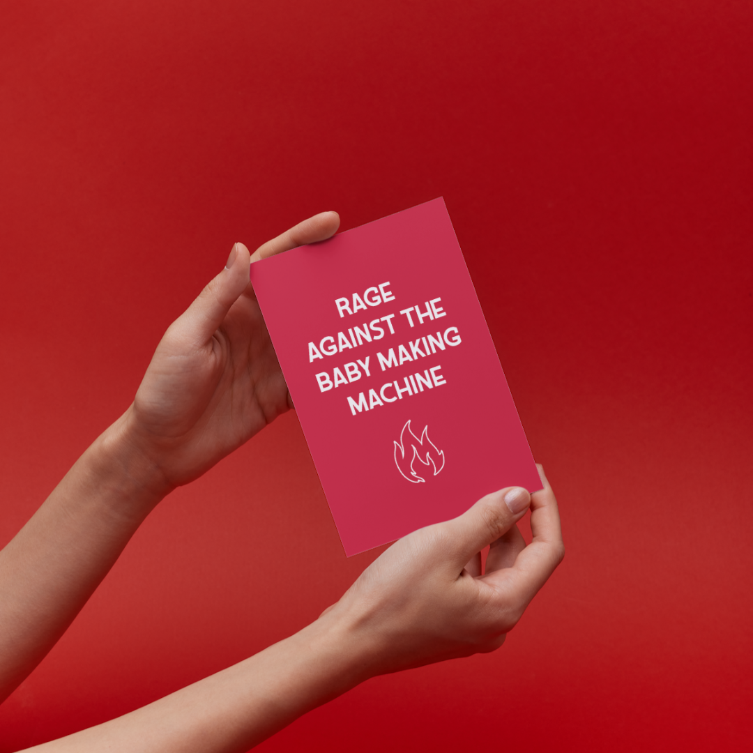Rage Against Infertility Card