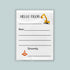 The image is a construction-themed envelope with a construction site illustration and a construction worker&