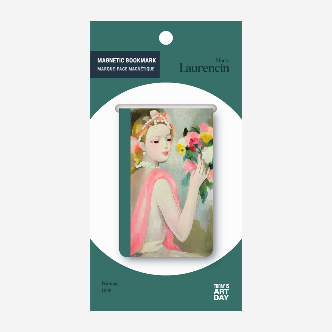 Marie Laurencin Magnetic Bookmark — Pékinois