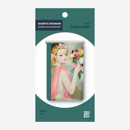 Marie Laurencin Magnetic Bookmark — Pékinois