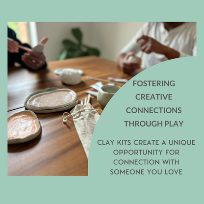 Breathe People - Kids Deluxe Clay Date Activity Kit- Clay Kit for Two