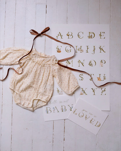 Cottage Alphabet