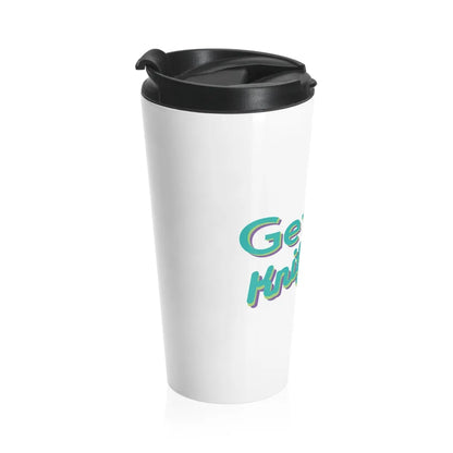 Get Knitfaced Stainless Steel Travel Mug