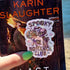 Book with a sticker titled &