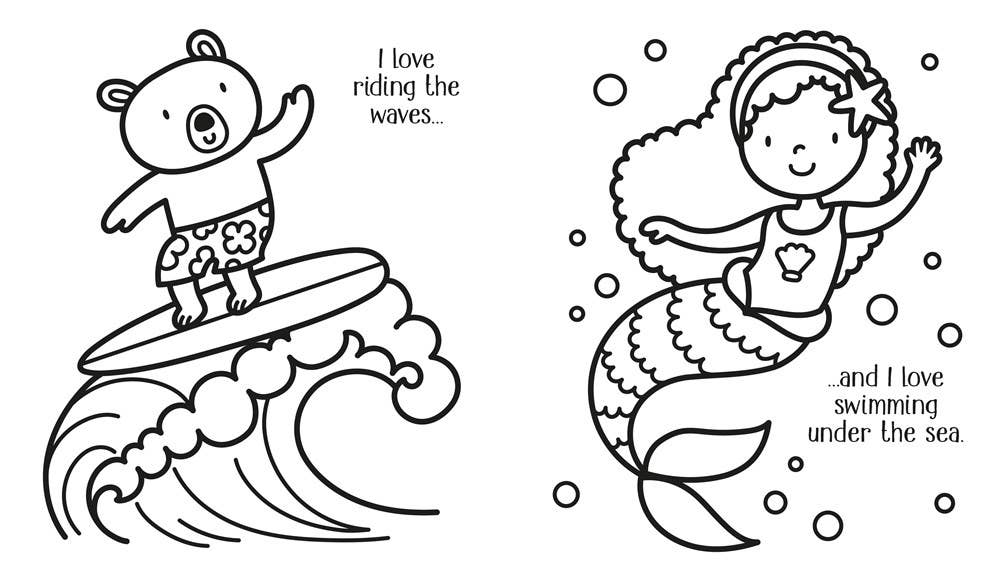 My Big Happy Coloring Book