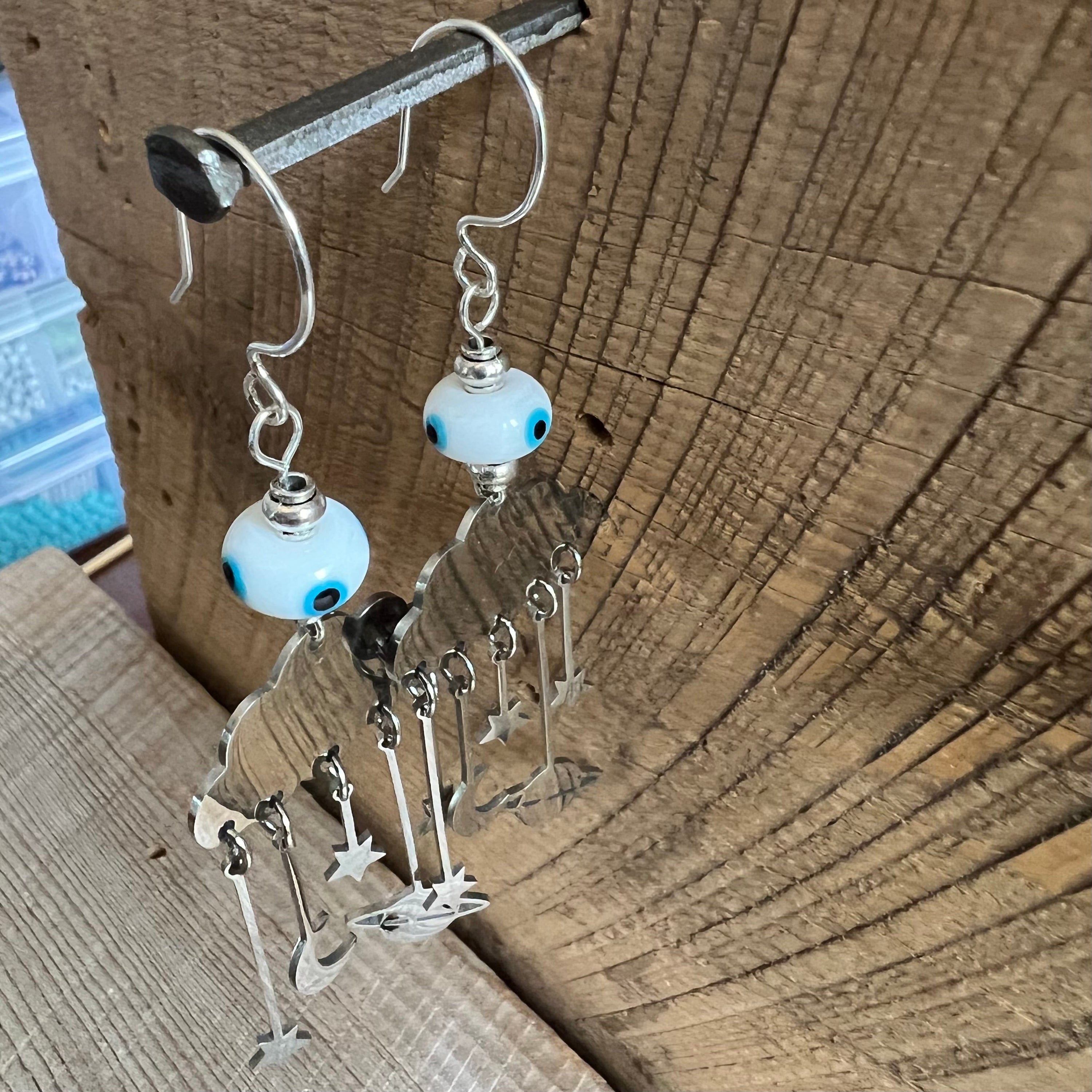 SariBlue® Head in the Clouds Earrings