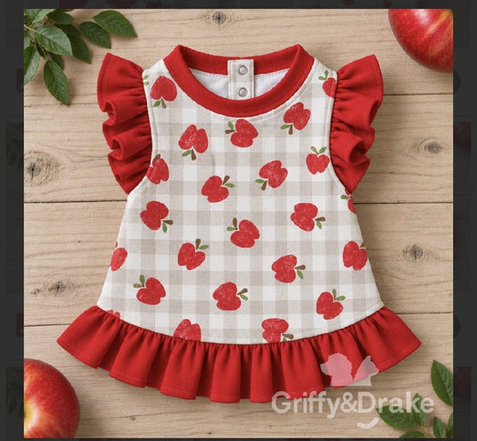 The Ruffle Pet Dress Collection in Multiple Patterns & Sizes – Little ...