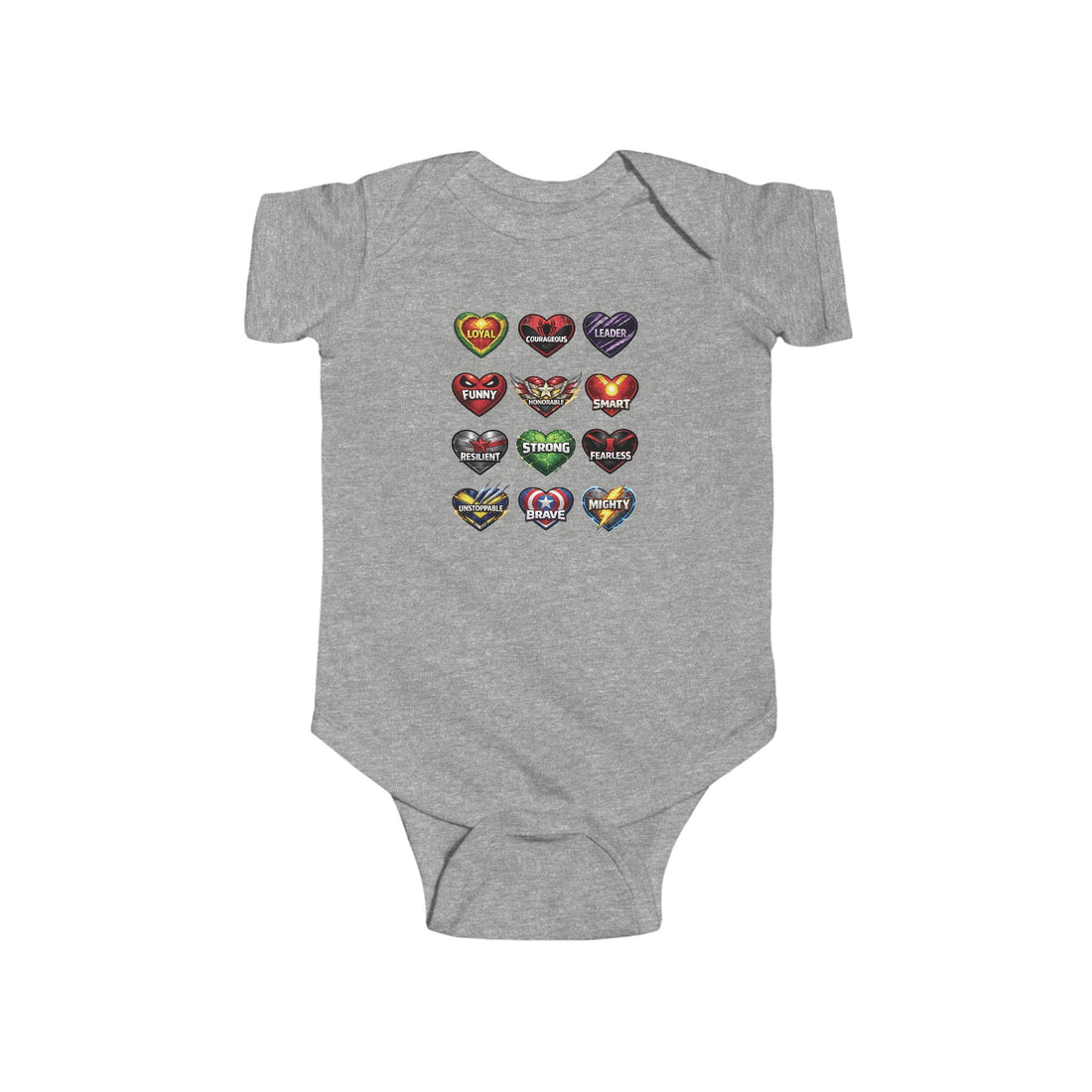 Superhero Love Infant Bodysuit