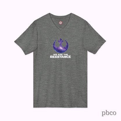 We Are The Resistance V-neck Tee