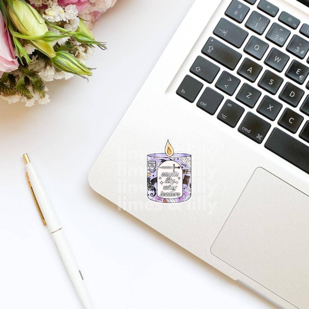 Smells Like Wing Leaders Sticker | Romantasy Candle Sticker