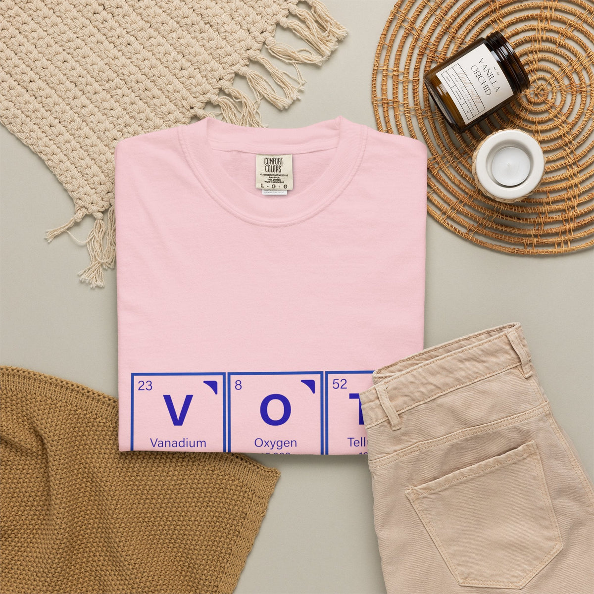 Vote Element of Change T-Shirt — Political Voting Awareness Tee