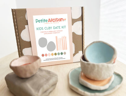 Breathe People - Kids Deluxe Clay Date Activity Kit- Clay Kit for Two