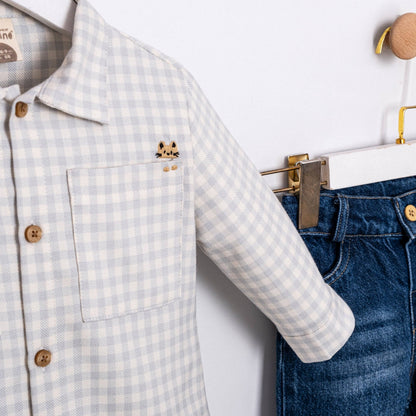 The August Two-Piece Denim Set