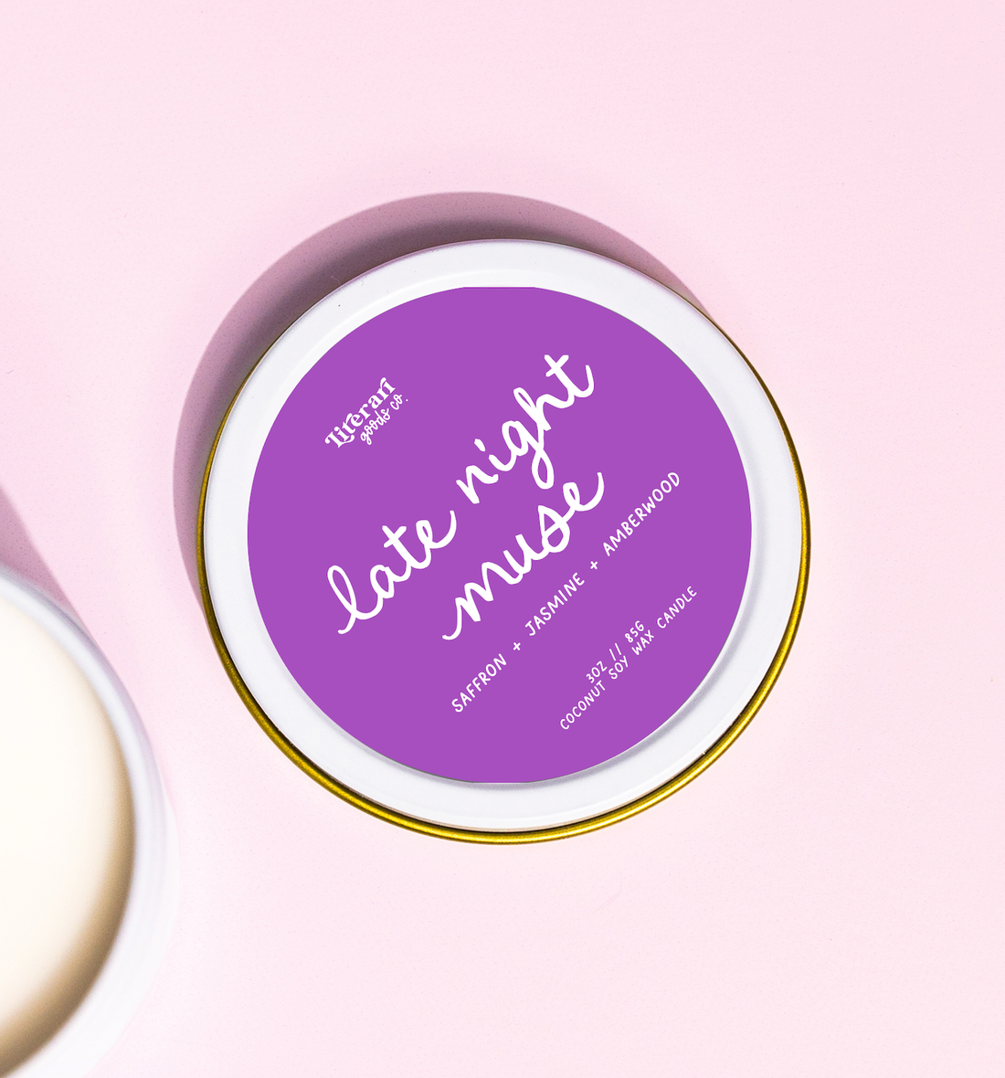 Late Night Muse Candle – Bookish Romance Candle