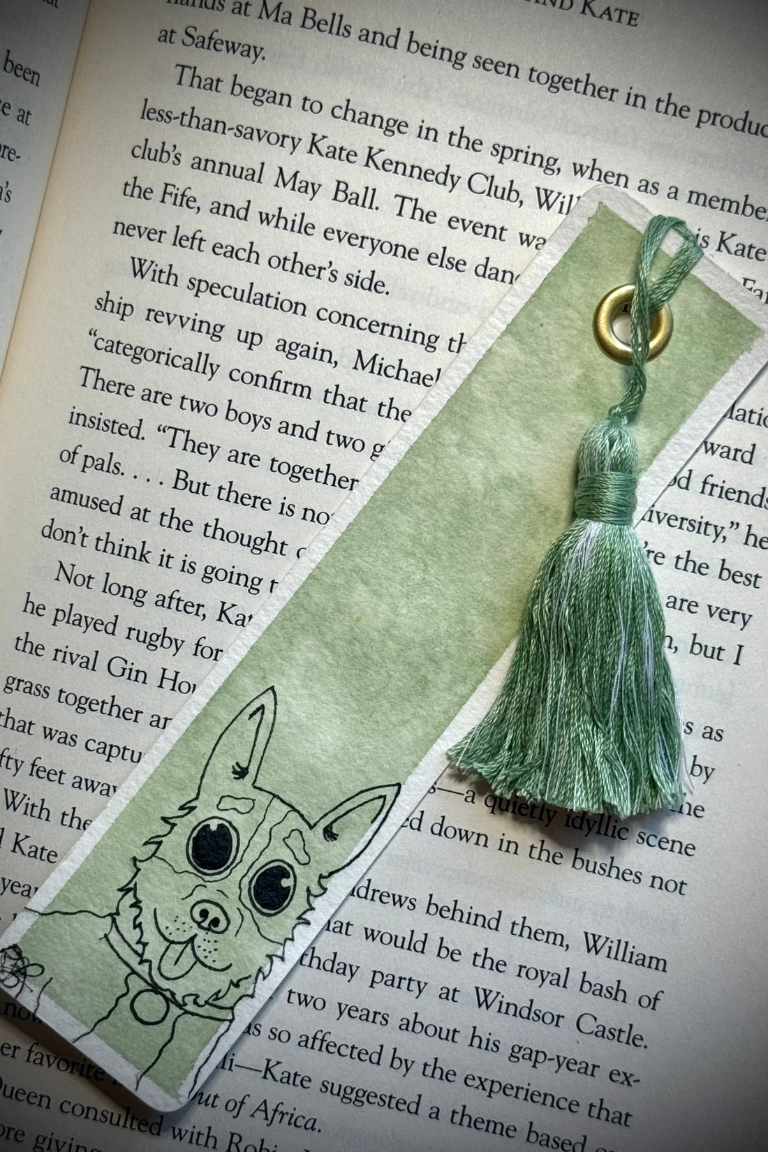 Corgi Bookmark