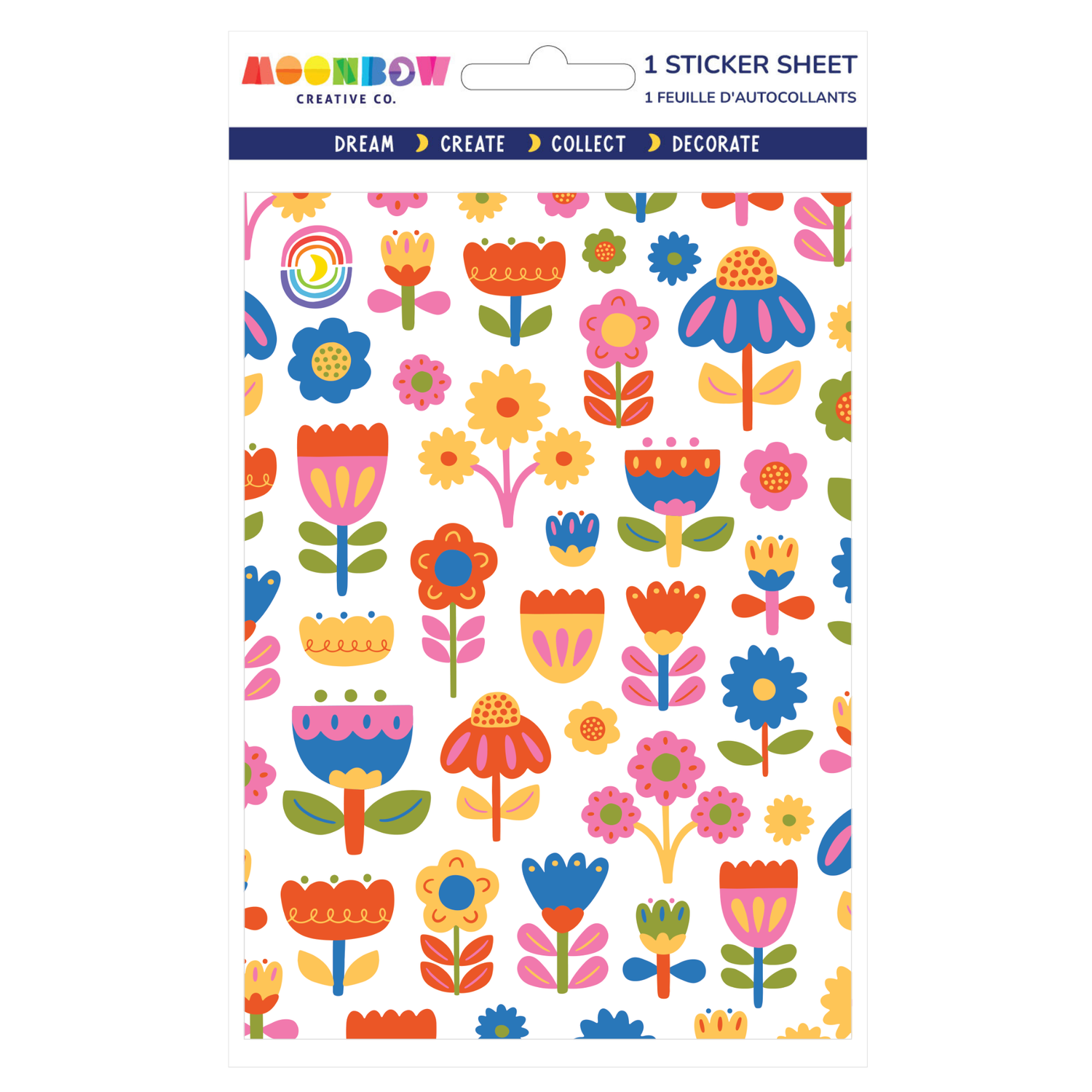 Heirloom Blooms Glossy Sticker Sheet