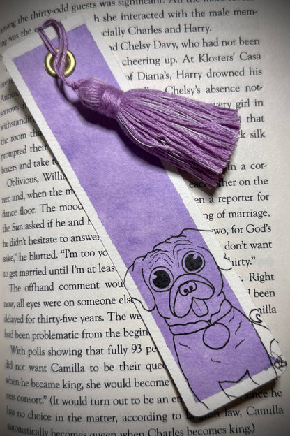 Pug Bookmark