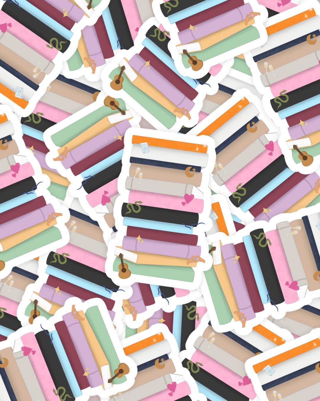 Eras Bookshelf Sticker
