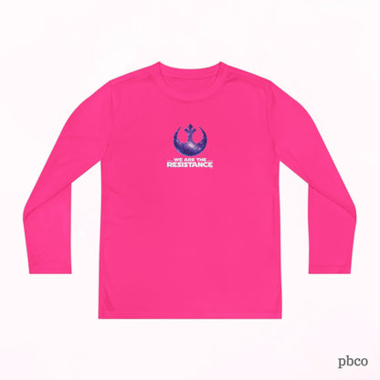 Youth Long Sleeve Tee - We Are The Resistance