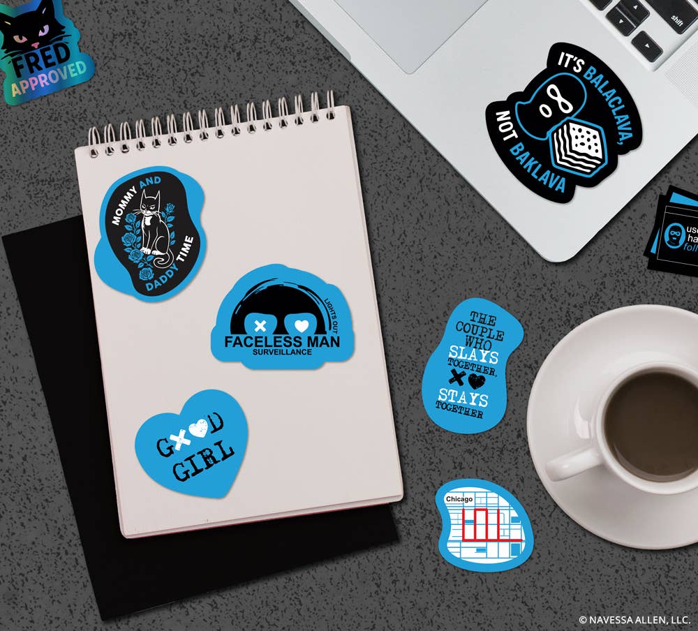 Official Lights Out Sticker Pack (10 Decals)