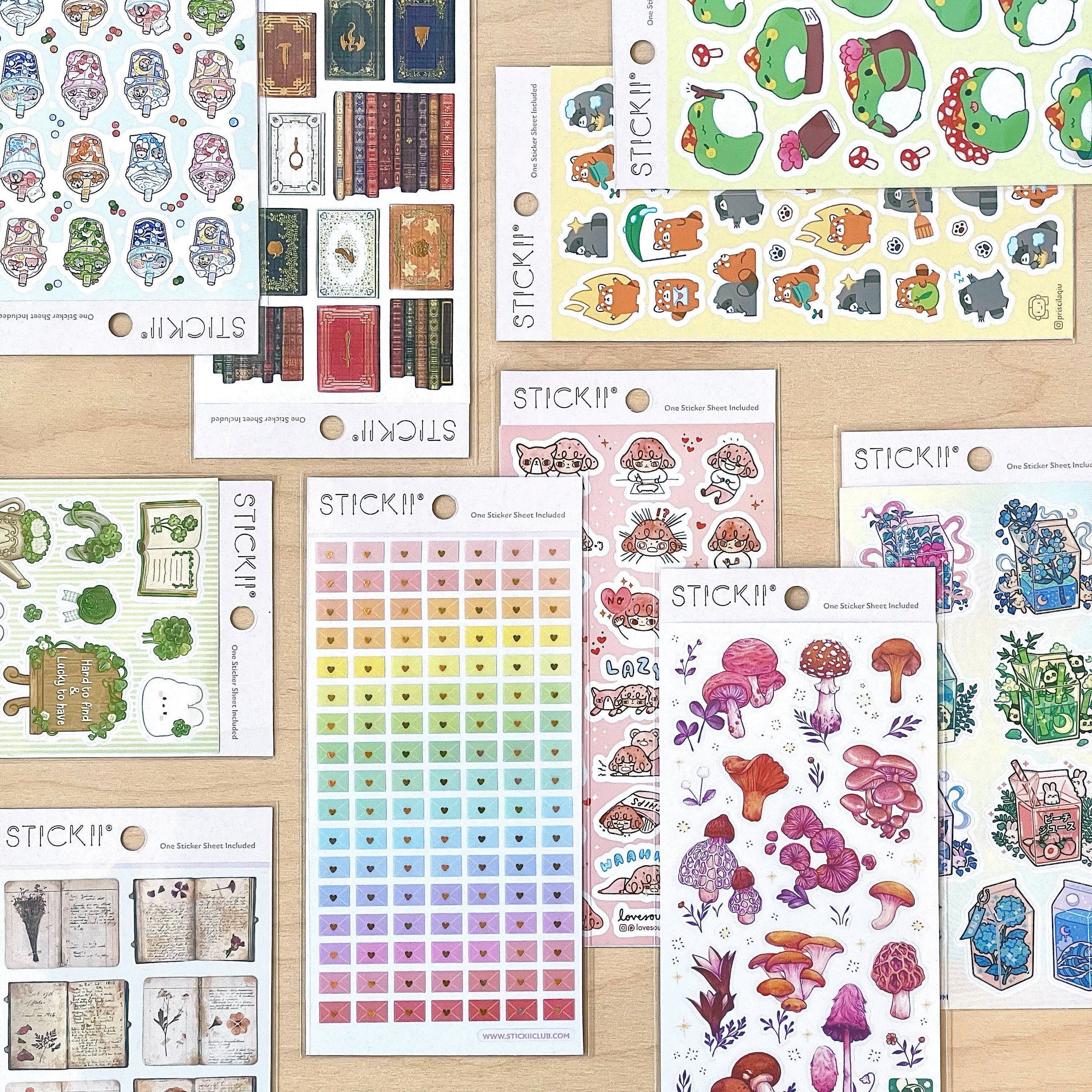 Falling Leaves Sticker Sheet
