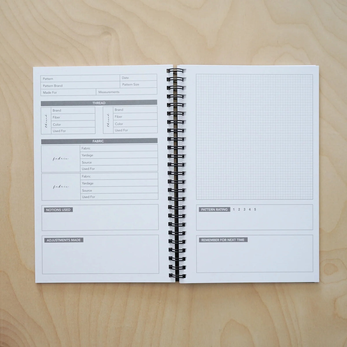 Sewing Journal