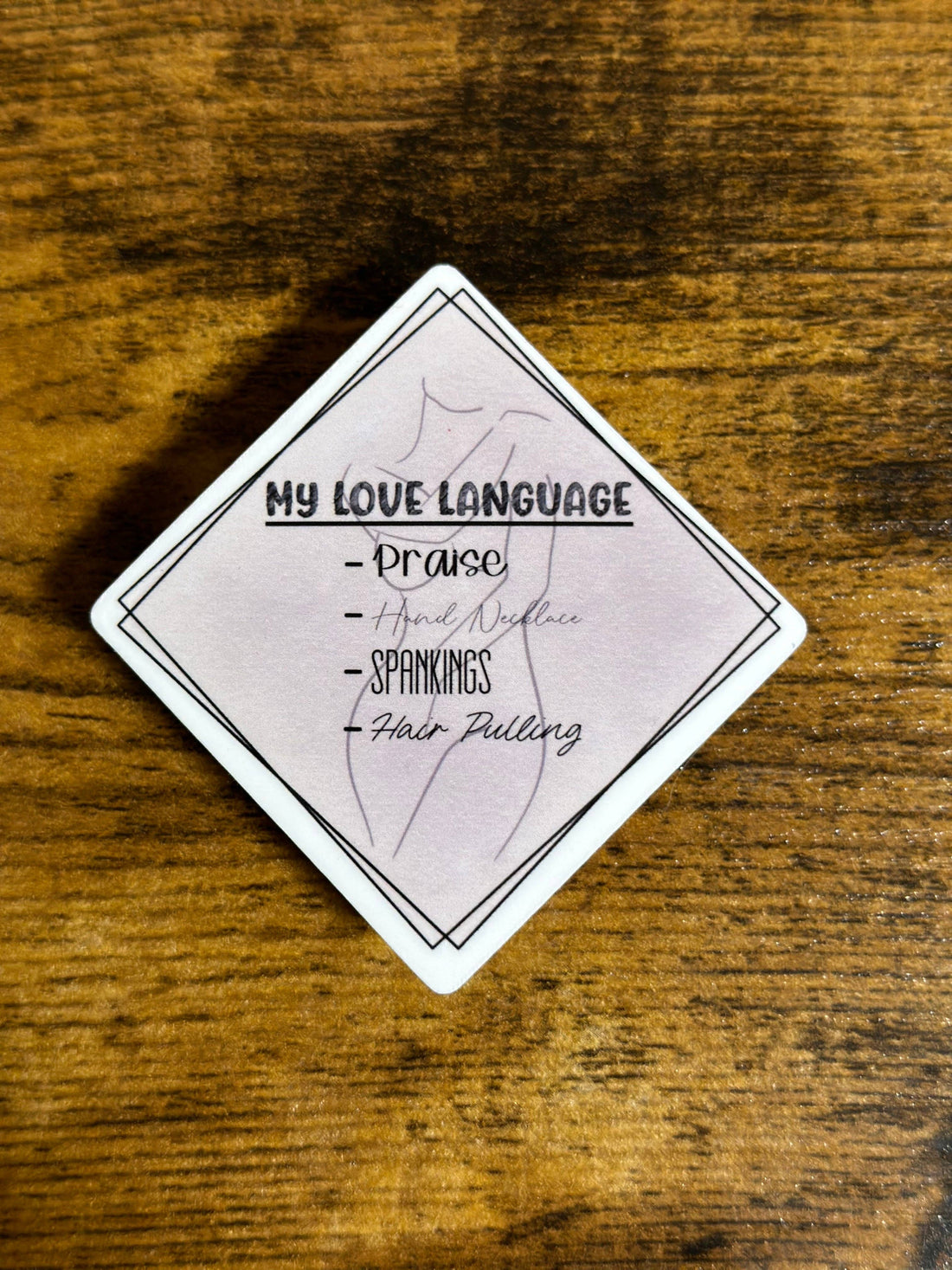 Card with &