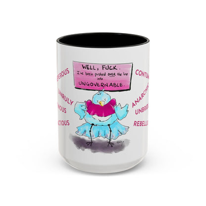 Contumacious Bird Coffee Mug — UNGOVERNABLE