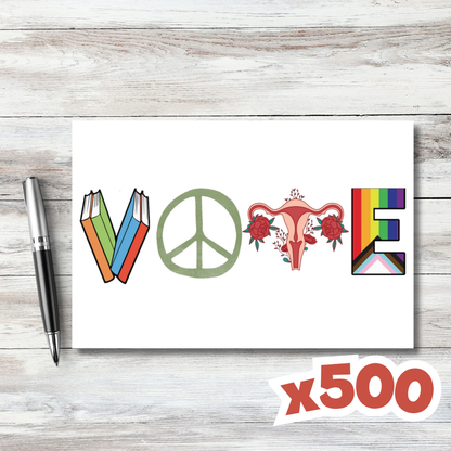 Postcards to Voters: Vote Political Postcard