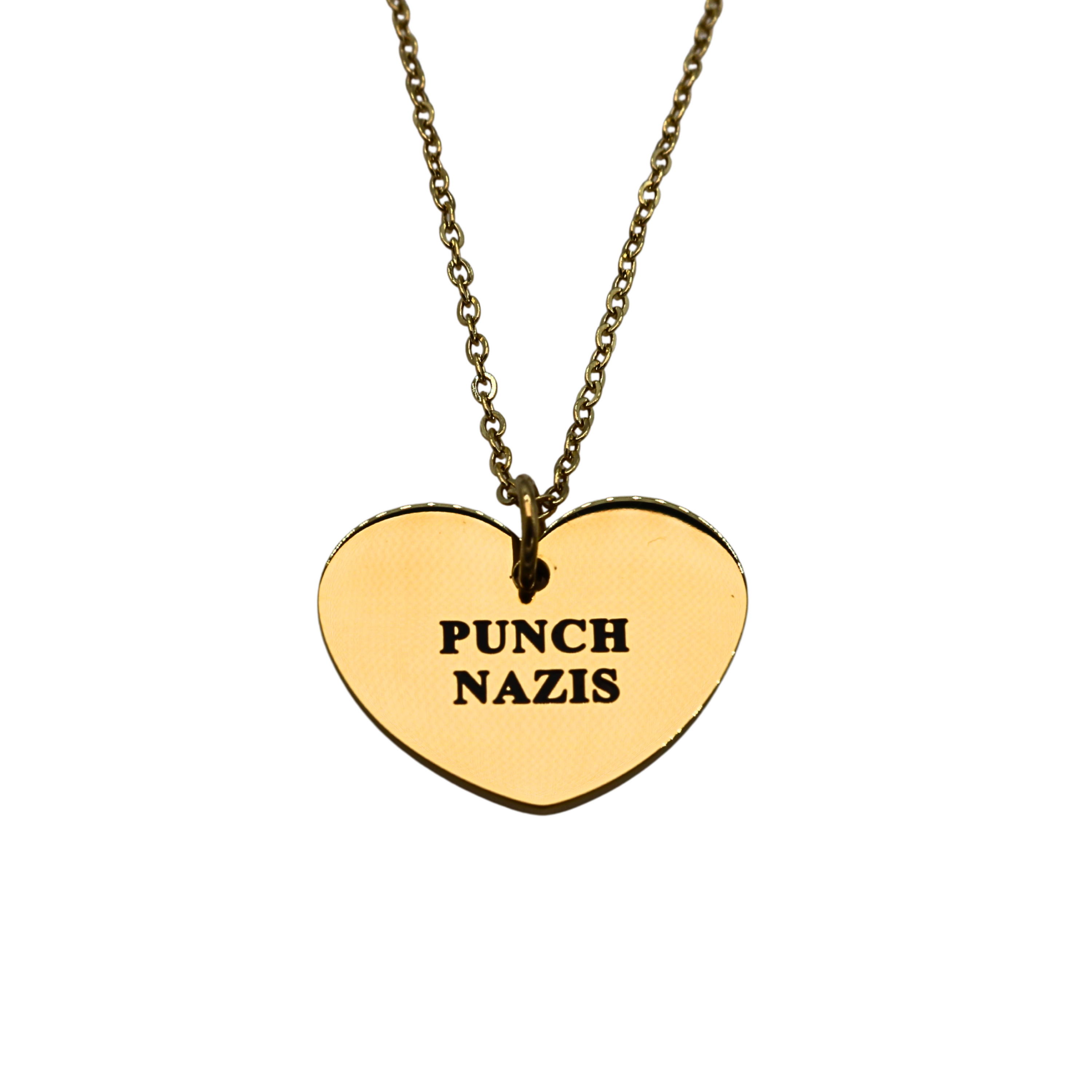 Punch Nazis Necklace