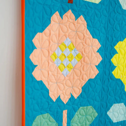 Petal Patch Quilt Pattern - Printed