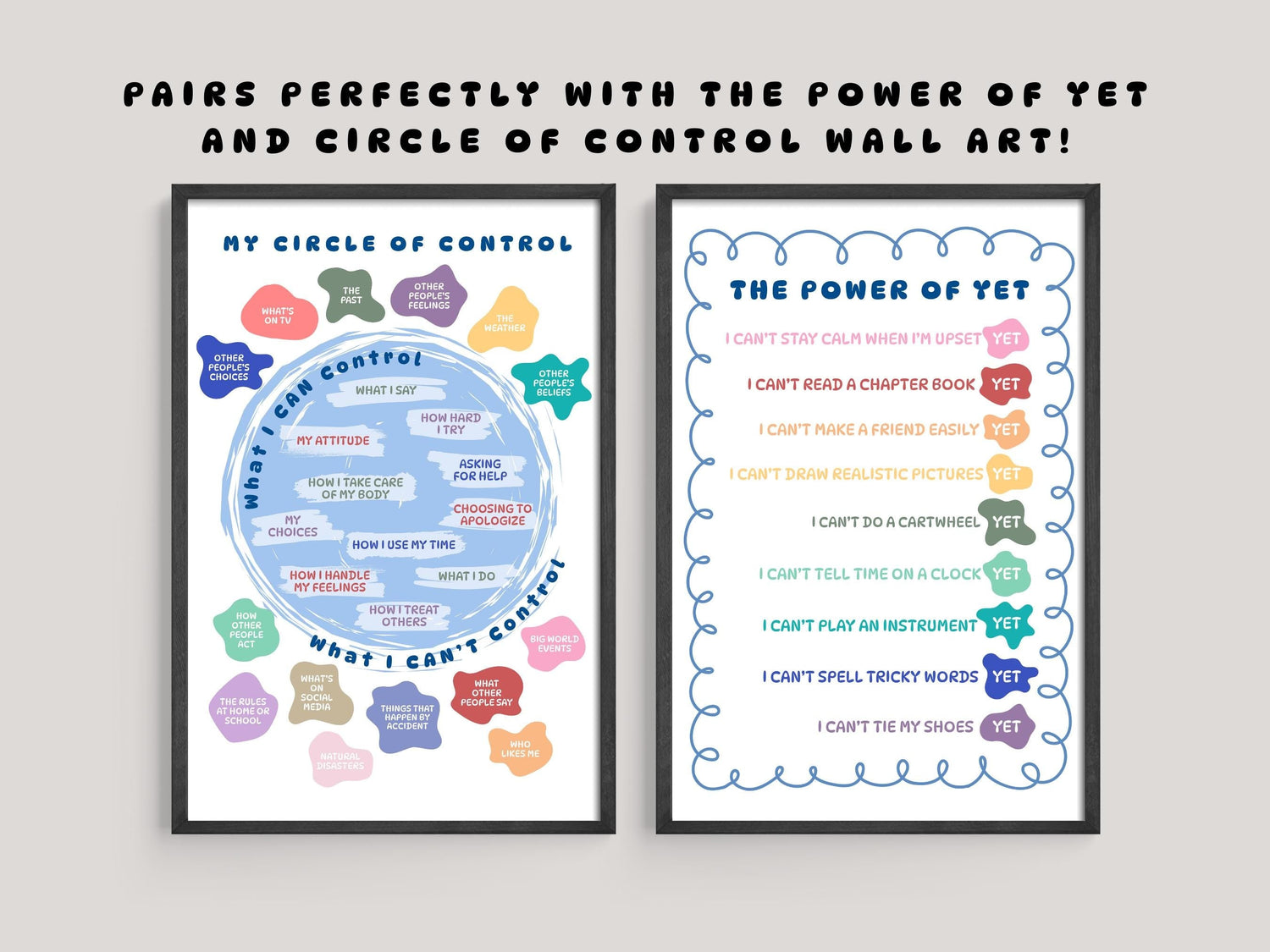 Growth Mindset Worksheet | I Can&