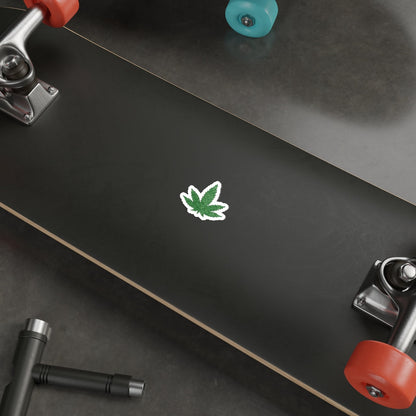 Just a Pot Leaf Sticker