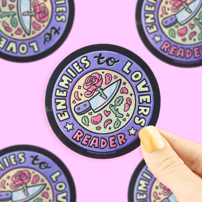 Sticker with &