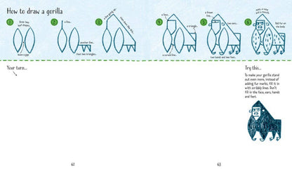 Step-By-Step Drawing Animals : Usborne