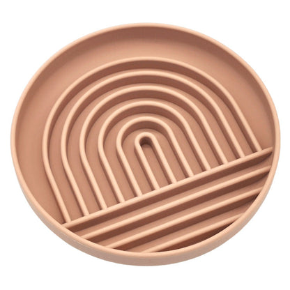 CalmBite Silicone Suction Slow Feeder Bowl