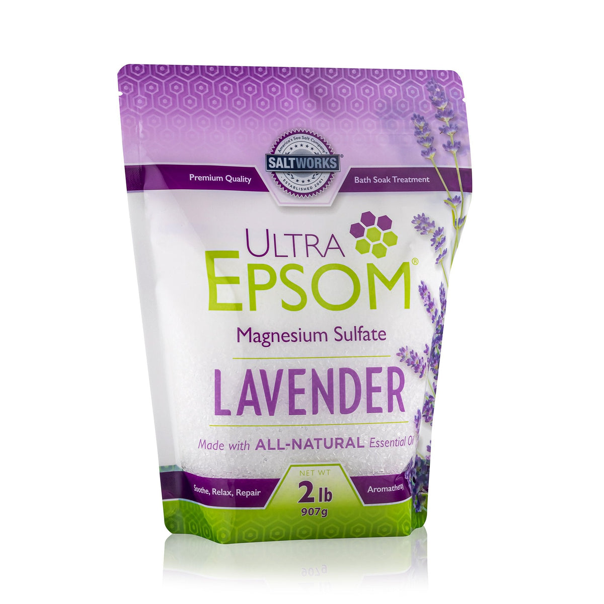 Bath Salts - Epsom &amp; Dead Sea Salts &amp; Himalayan