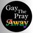 Round sticker with text &