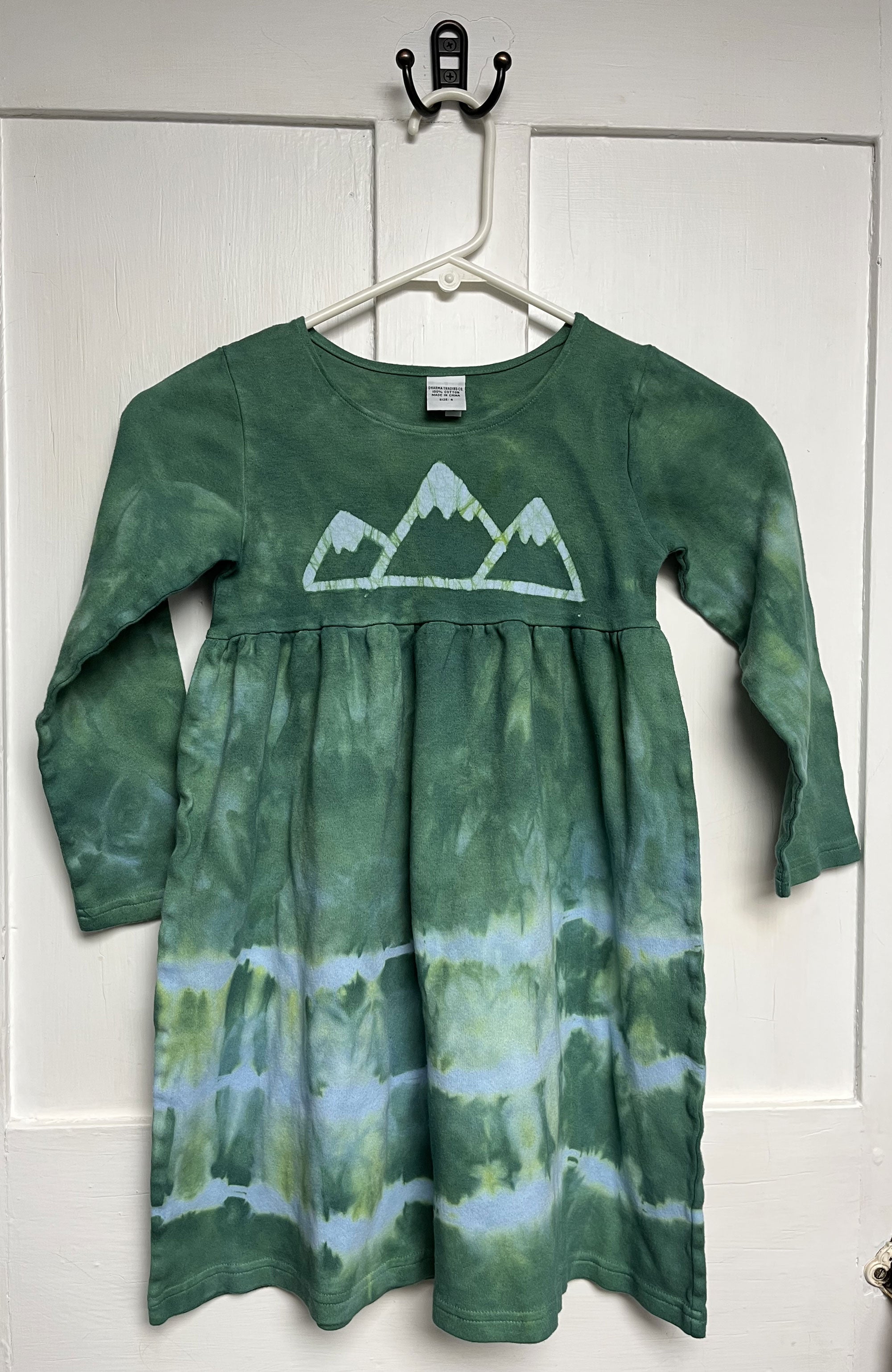 Girls Mountain Dress, Long Sleeves